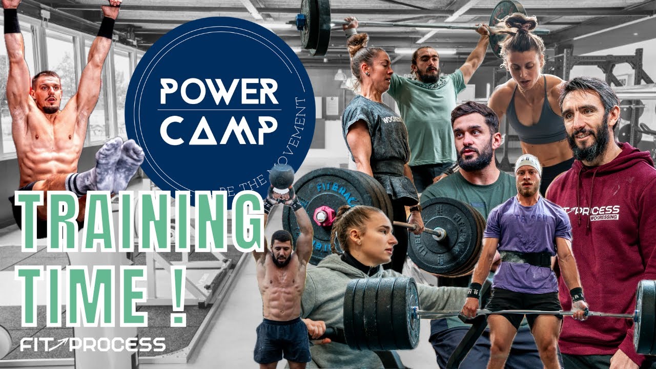 De l'haltero en veux tu en voila chez POWERCAMP ! VLOG TRAINING TIME #2