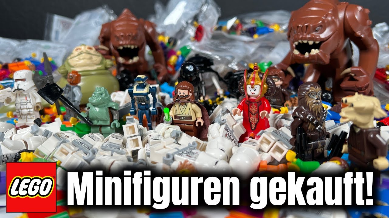 Über 400 LEGO Minifiguren gekauft 😎 [für Star Wars Raum & Museum]
