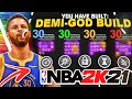 The BEST POINT GUARD BUILD in NEXT-GEN NBA 2K21 - Unstoppable DEMI-GOD Build