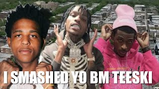 MAF TEESKI LEAKS DM ARUGING WIT YFG FATSO & RISKY BANDS THINGS GOES LEFT