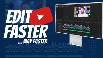 HOW TO EDIT YOUTUBE VIDEOS 10X FASTER! | Productivity hacks