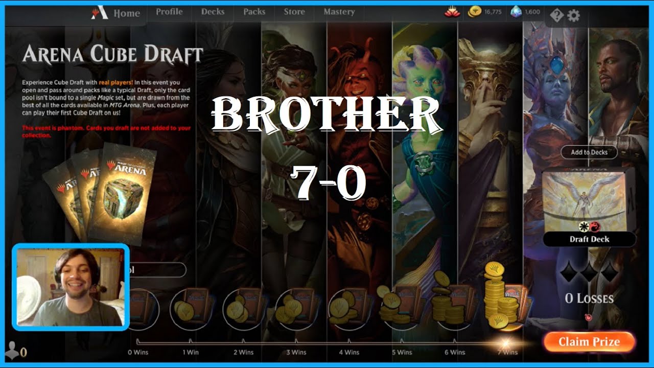 MTG Arena Cube Lucky Undefeated Run! YouTube