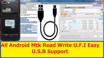 How to all android mtk read write formate UFI box with USB cable
