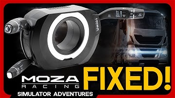 MOZA Indicator Stalks: All Issues FIXED! - ETS2/ATS Tutorial