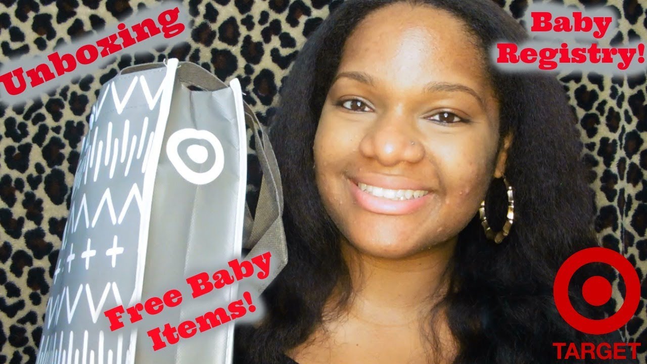 Free Target Gift Bag! Baby Registry Unboxing YouTube