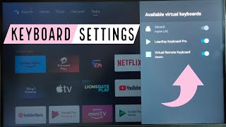 Android TV Keyboard Settings screenshot 3