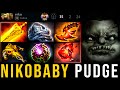 🔥 100% Most AGGRESSIVE Pudge Ever 🔥 Nikobaby Pudge Carry Insane 35 KILLS No Mercy | Pudge Official