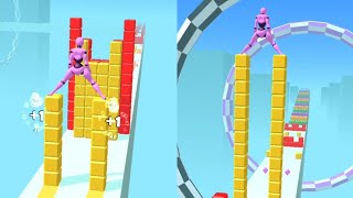 Stack Surf 3D Game | Level 59-60 Satisfying Gameplay Walk-through #games #gaming #game #stacksurf3d screenshot 5