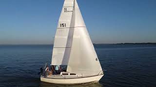 Cheney Lake Sailboat Race 7/26/23 Ninnescah Sailing Association KBRS Race