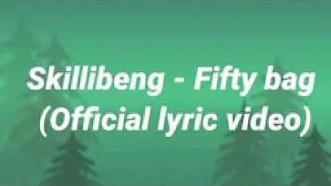 Skillibeng (FIFTY BAG) LYRICS