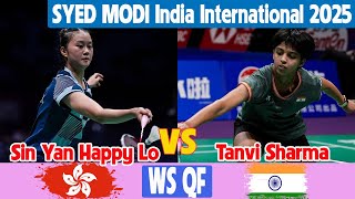 Download Lagu Tanvi Sharma vs Sin Yan Happy Lo Highlights QF SYED MODI India International 2025 MP3