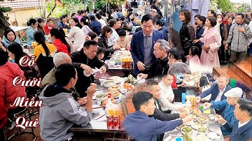 Cỗ cưới Làng Quê 100 mâm vẫn thiếu