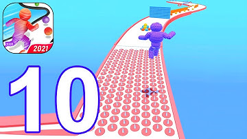 Rope-Man Run - Gameplay Part 10 All Levels 51-60 New Update (Android, iOS) #10