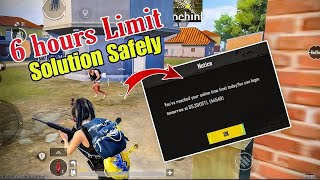 BGMI 6 HOURS LIMIT SOLUTION 🥰 HOW TO REMOVE TIME LIMIT IN BGMI | ANDROID & IOS |4.2 UPDATE screenshot 2