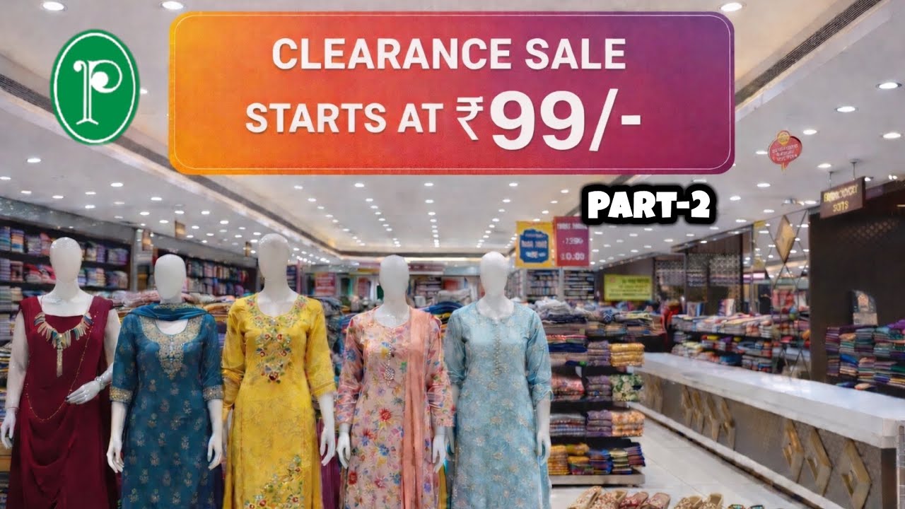 🎇Pothys clearance sale || starts at ₹99/- || discount offer || buy 1 get 1 free 🛍️🛒