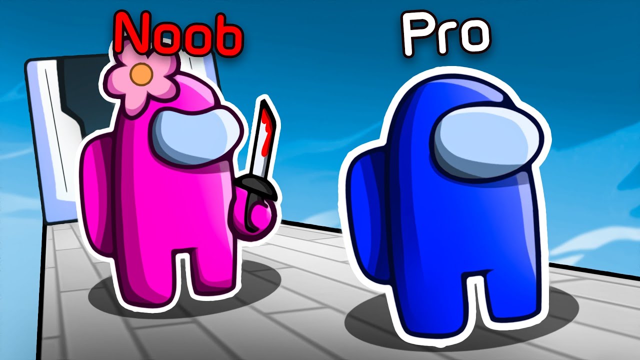 Among Us but the NOOB has 500 IQ