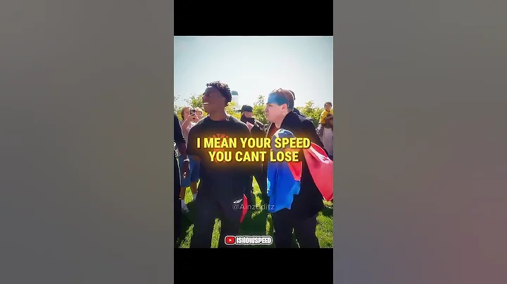 Steak Chose The Wrong Person To Race 😂🔥 #ishowspeed #steak #race #edit