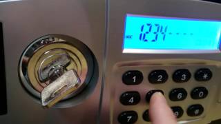 Honeywell Safe 2115 pass code reset.