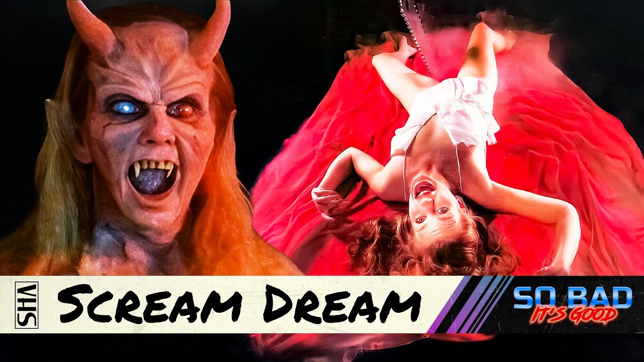 Chick gets possessed by the dong monster under her coffee table | Scream Dream