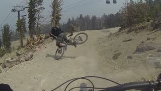 Mammoth Mountain Bike Park -- Recoil Trail Crash