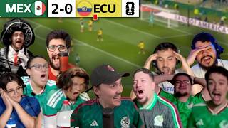ECUADOR RED CARD DRAMA 🟥 MEXICO FANS GO WILD After CLINICAL 2-0 WORLD CUP WIN! | MATCH REACTIONS