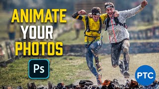 How To ANIMATE ANY PHOTO In Photoshop!