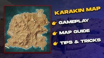 Pubg KARAKIN Map Gameplay|KARAKIN MAP Explained In Hindi|KARAKIN MAP Tips And Tricks