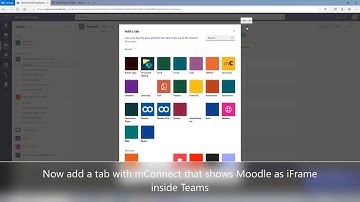 mConnect link existing teams to Moodle courses