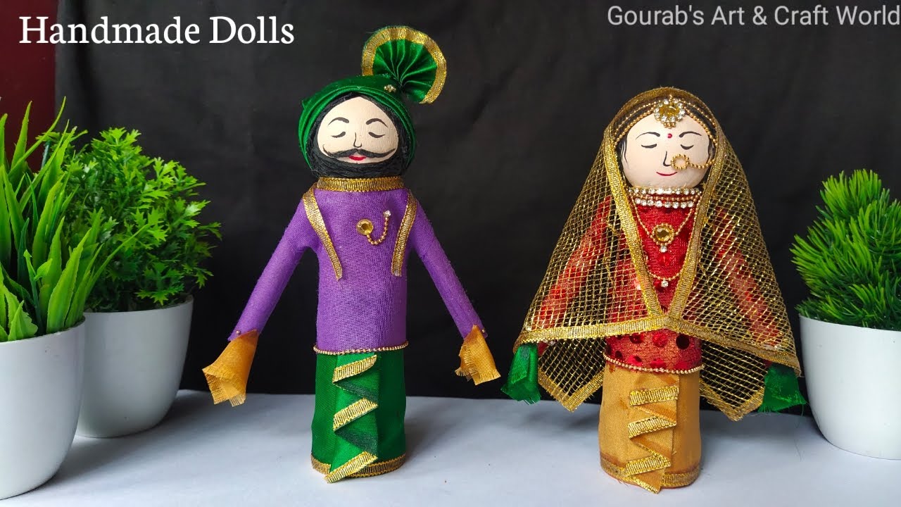 Punjabi Doll Making Kit - Educational Arts & Crafts for Kids Activity Kit