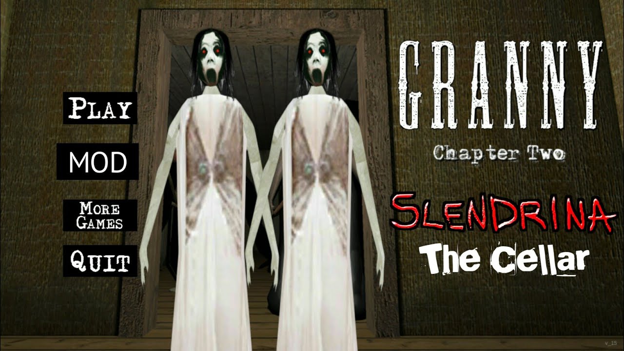 Granny 2 Slendrina The Cellar Mod Door Escape Full Gameplay