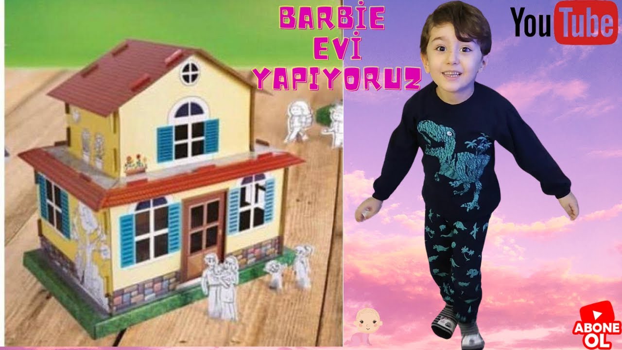 Kuzey�in barbie evi Barbie evi yapma Barbie ev yapımı oyuncak yap