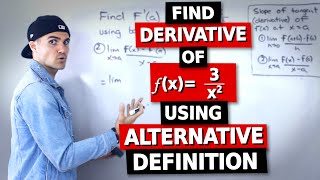 MCV4U (Grade 12 Calculus & Vectors) - Find Derivative of Rational Function