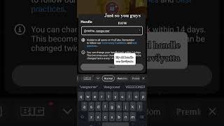 I will try and stop my dumbazz from changing my handle now