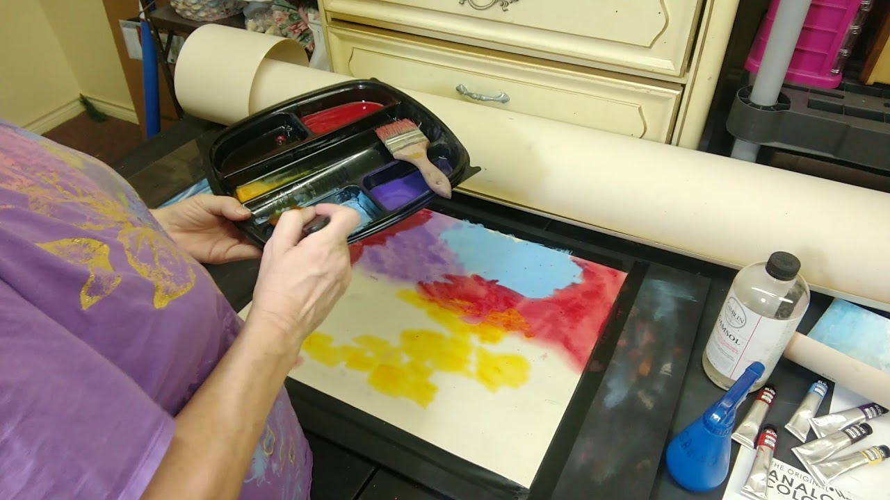 Oil Stain Underpainting for Pastels YouTube