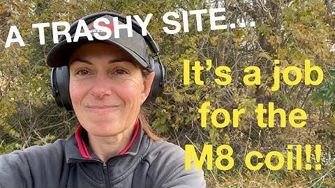 With so much TRASH in the ground… How will the MANTICORE AND M8 COIL fare? #detecting #minelab