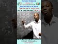 Quation trajectoire shorts viral  education equation charge science school force vitesse