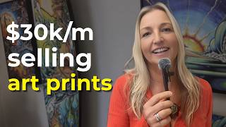How We Make 30Kmonth Selling Art Prints