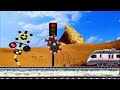 Dancing Railroad Crossing Animation ,Woow Fumikiri Amazing Video