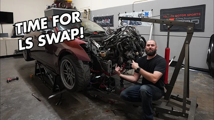 Pulling the VQ for the G35 LS Swap!!