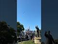 Military Flyover at Disneyland