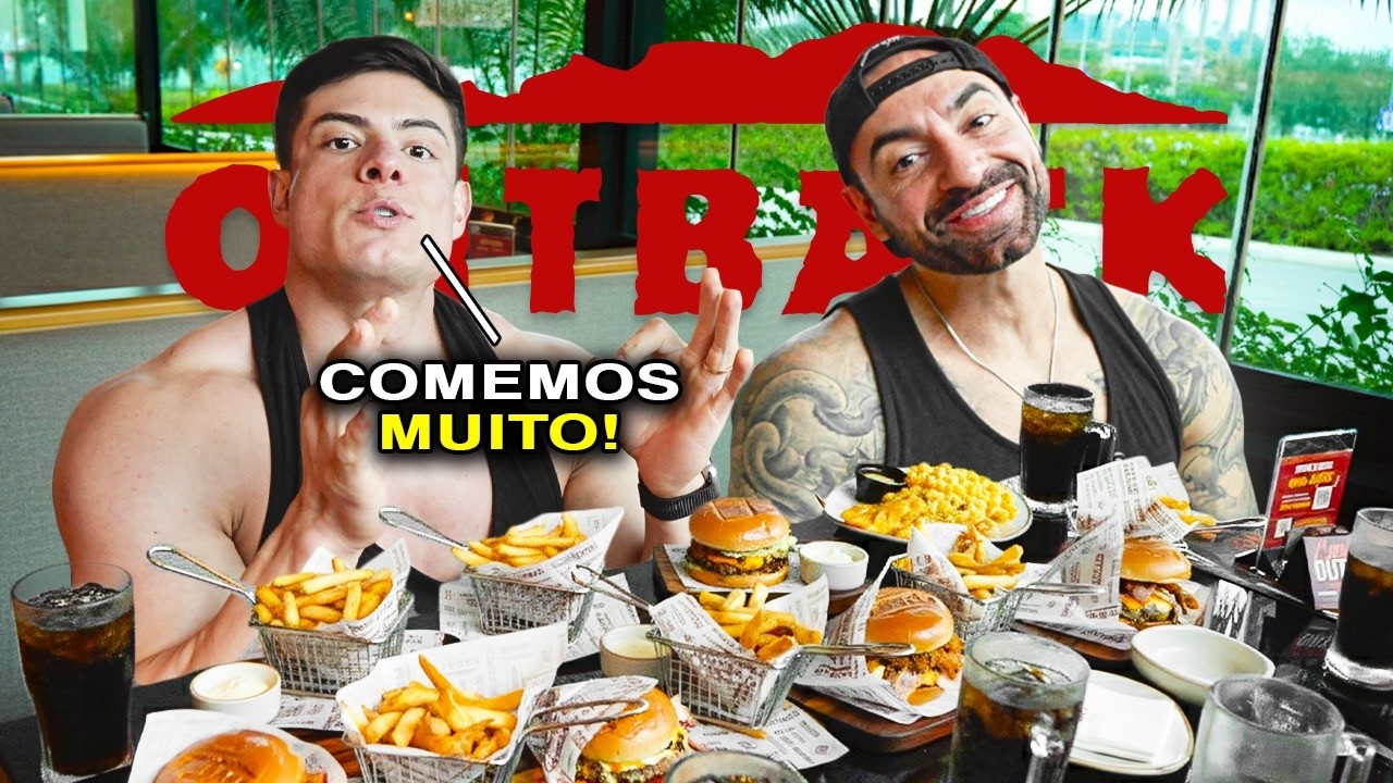Corbucci Assustou o Tenente de TANTO COMER! Refeição Livre no Outback