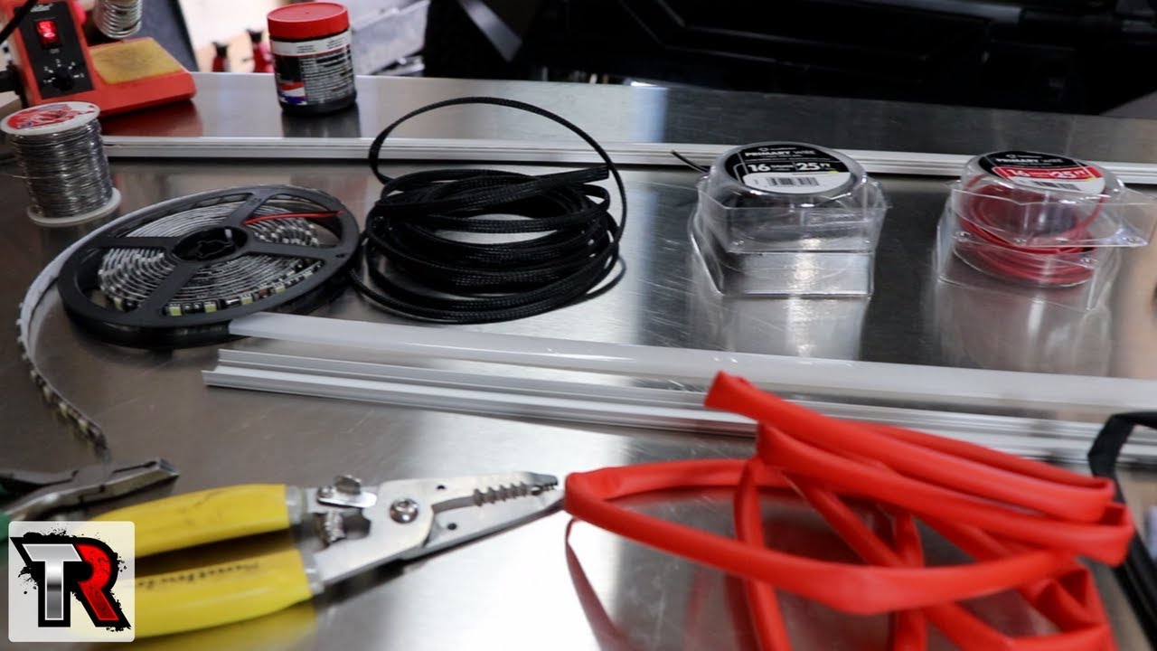How to Build Custom LED Strip Lighting - YouTube