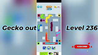 Gecko Out Level 236 Walkthrough 🧩 | Step-by-Step Puzzle Guide | SolutionGuruji