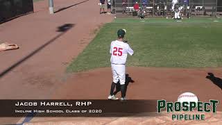 Jacob Harrell Prospect Video, RHP, Incline High School Class of 2020