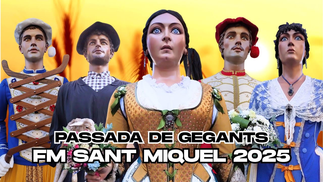 FM Molins de Rei 2025 | Passada de gegants convidats