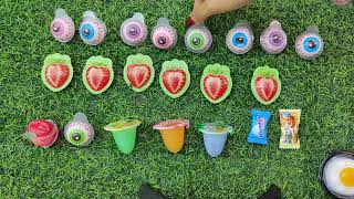 SATISFYING ASMR OPEN CANDY PLANETS EYE BALL CANDY COCONUT CANDY screenshot 5