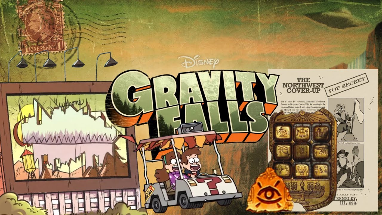 Gravity Falls Pop Culture Influence- Night At Museum and Painting World Theory