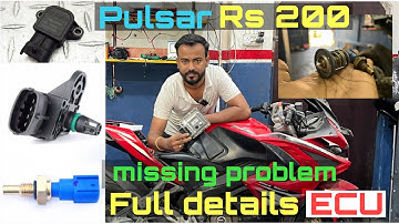 Pulsar rs 200 Missing problem : Cooling Temperature High " Full Information ECU