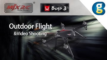 MJX Bugs 3 Outdoor Flight & Video Shooting