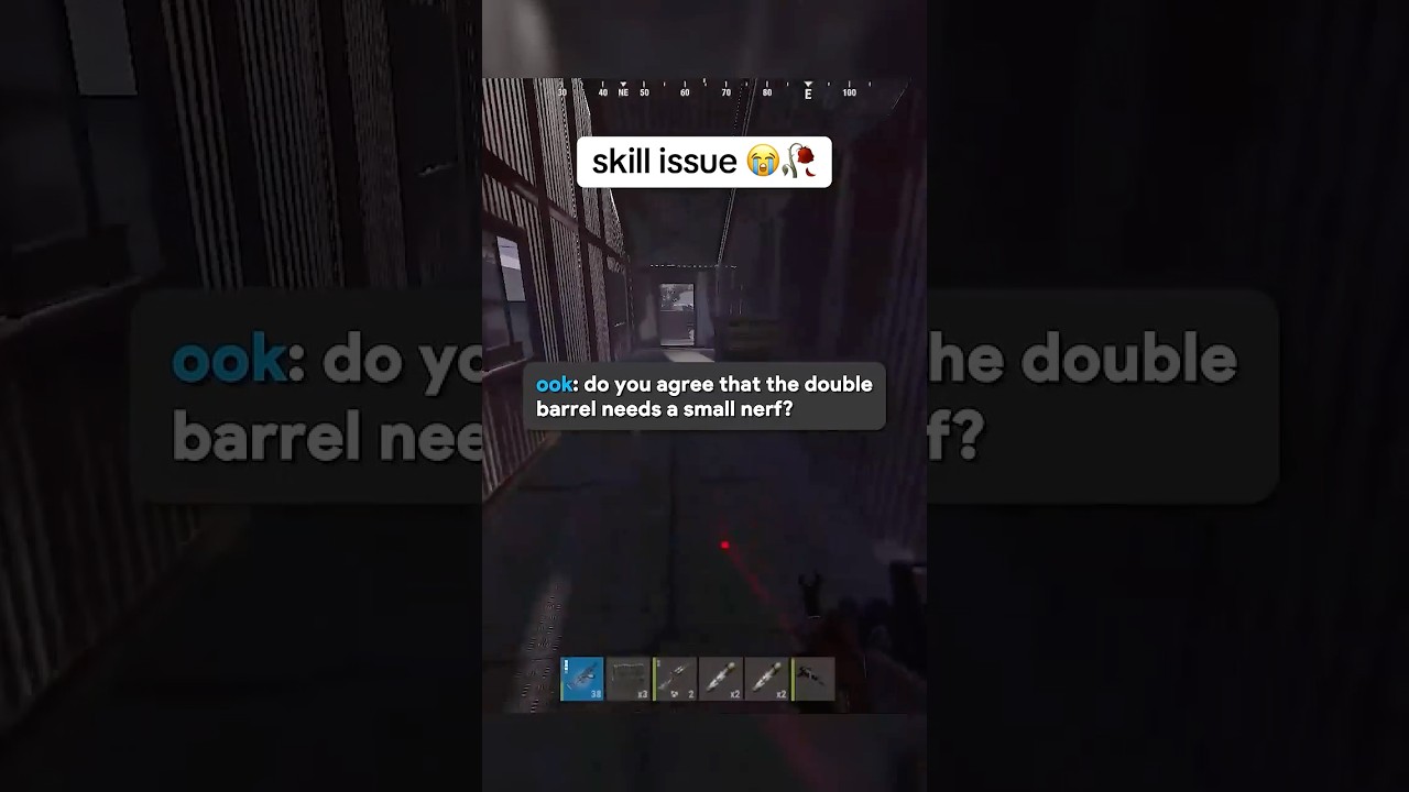 Skill Issue 😭🥀 #shorts #coconutb #rust